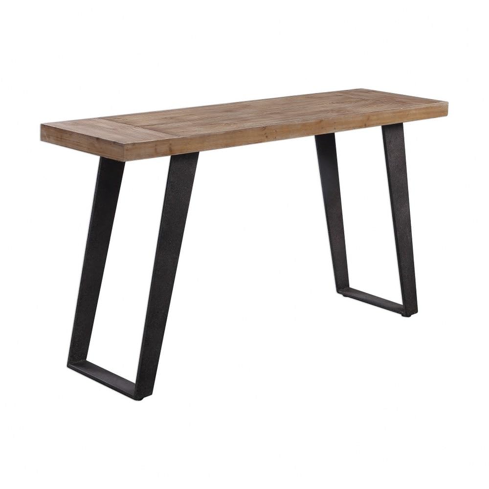 55 Inch Console Table - Modern Entryway Sofa Table with 55