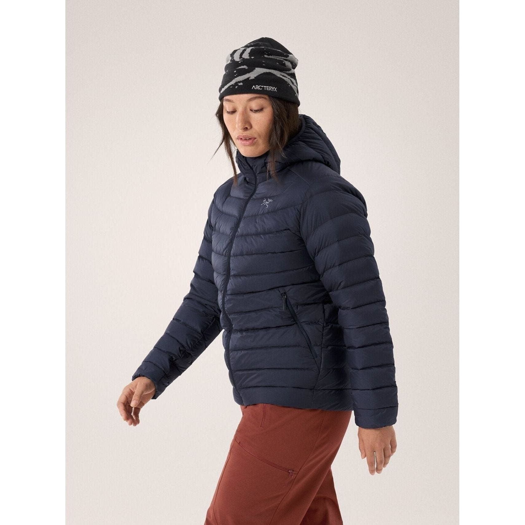 Arc'teryx Women's Cerium Hoody - Lightweight Down Jacket for Hiking & Outdoor Adventures | Water-Resistant Winter Coat for Cold Weather Activities
