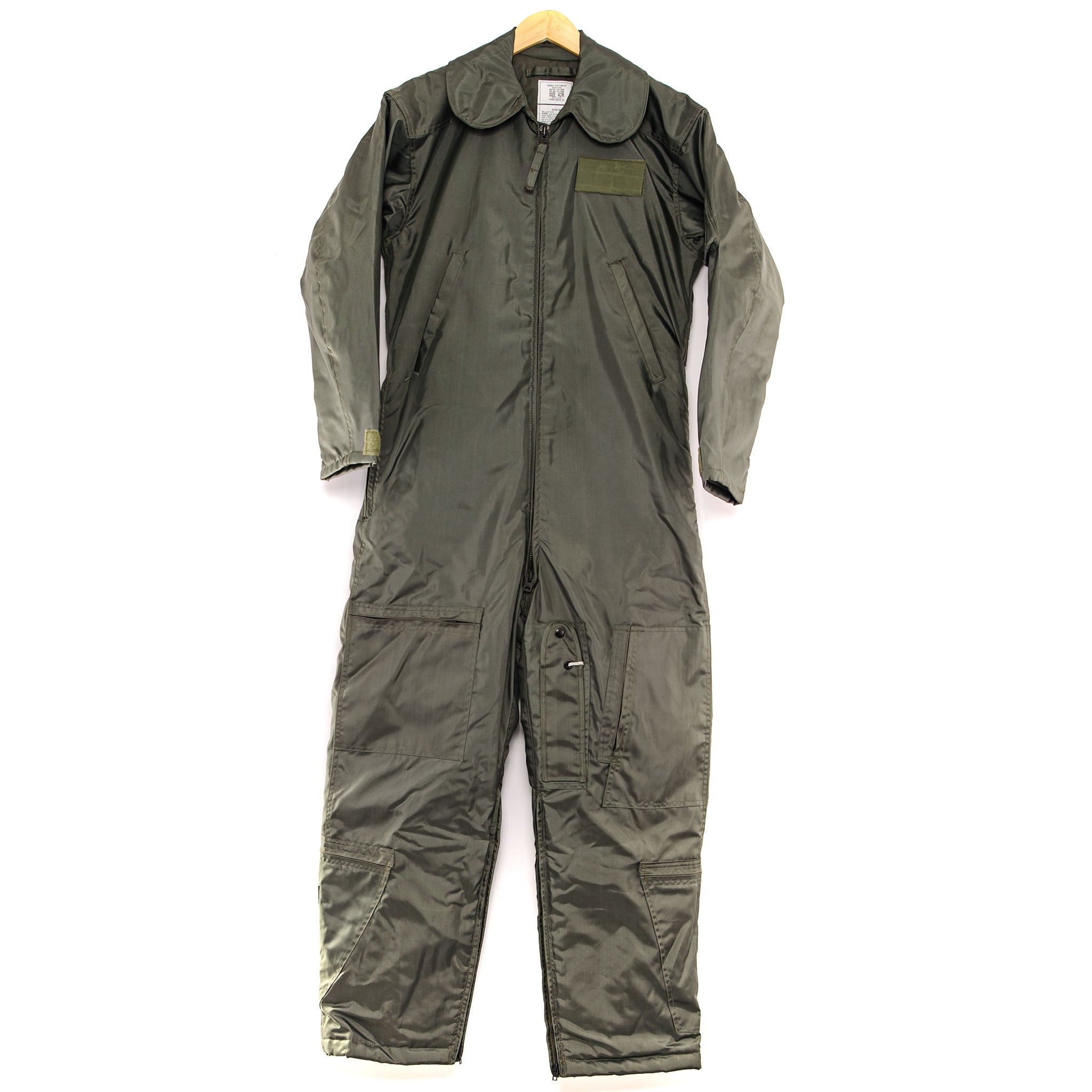 USAF US Air Force Coverall CWU 64/P 64P 1987 Size 42R Deadstock - Vintage Military Flight Suit for Collectors & Reenactments