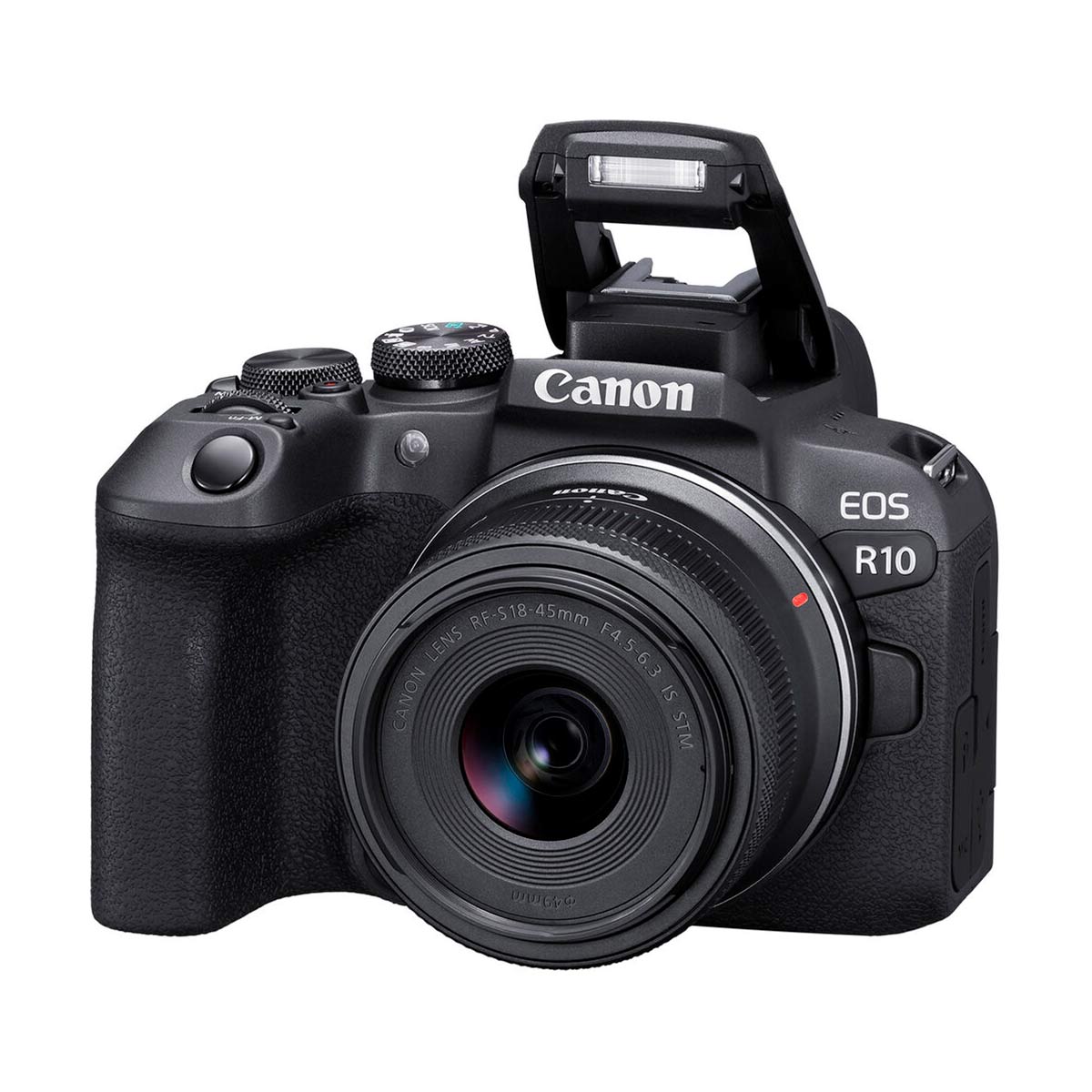 Canon EOS R10 Mirrorless Digital Camera with RF-S 18-45mm Lens - Open Box - Perfect for Travel Photography & Vlogging