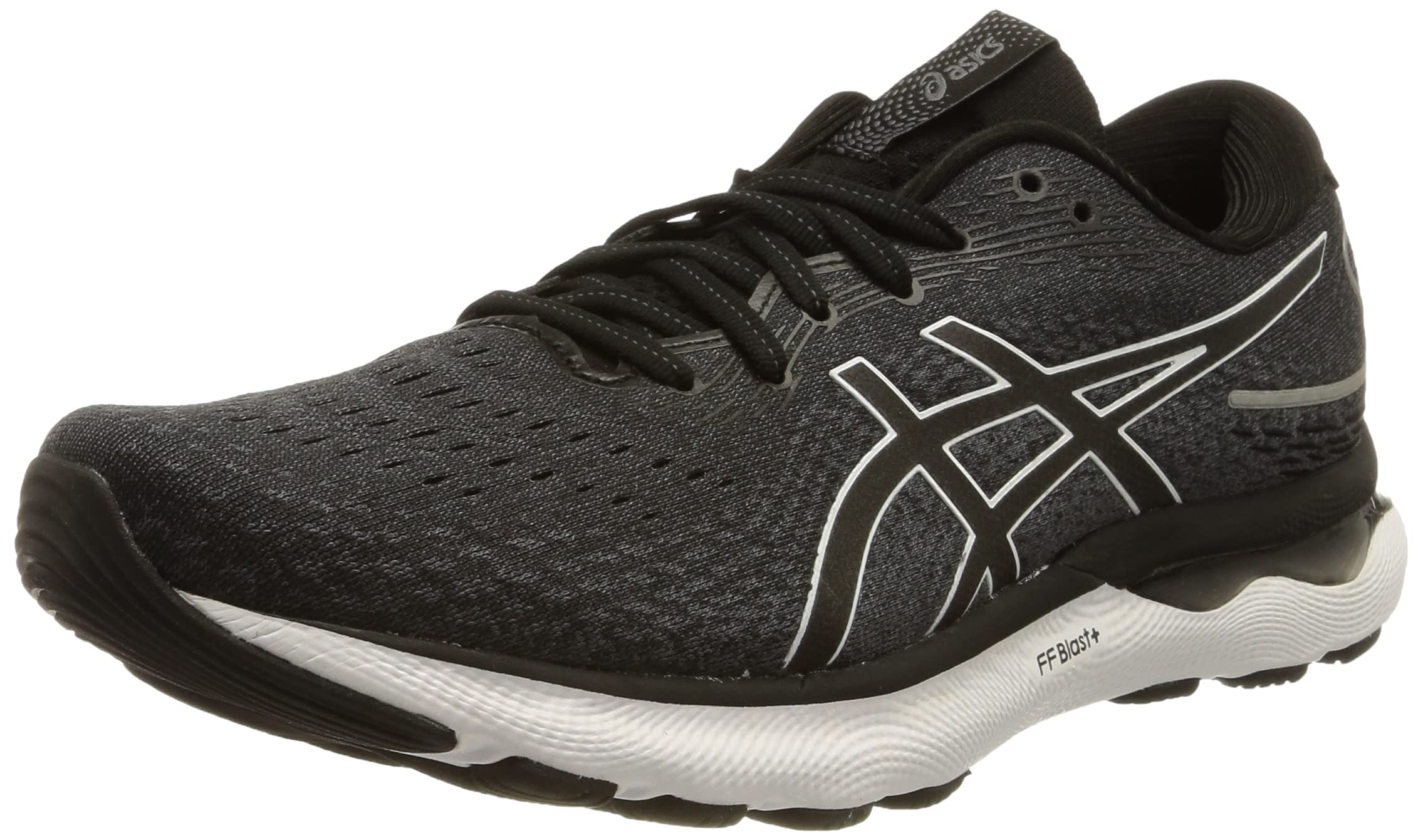 ASICS Gel-Nimbus 24 Men's Running Shoes - Lightweight Cushioned Road Trainers for Marathon, Gym & Athletic Training | Breathable Mesh Comfort for Long Distance Running & Workouts