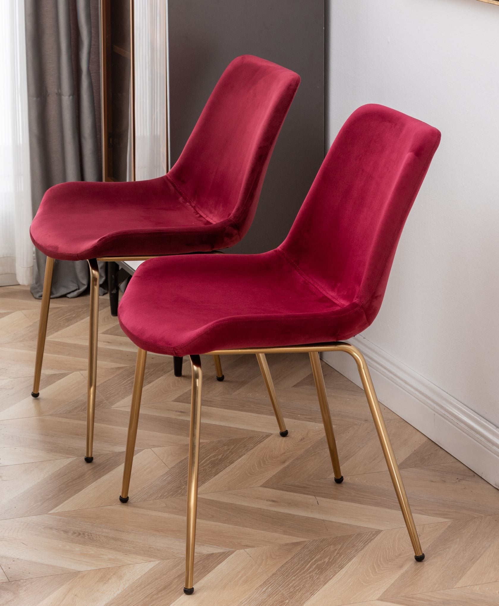 Roundhill Furniture Aufurr 3-Piece Modern Dining Set - 36