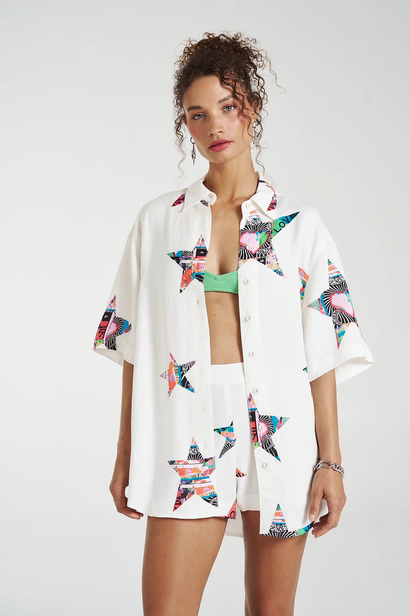 Big Shirt Star X Lovers - Oversized Graphic T-Shirt for Men & Women | Trendy Streetwear Fashion | Perfect for Casual Wear, Concerts & Date Nights