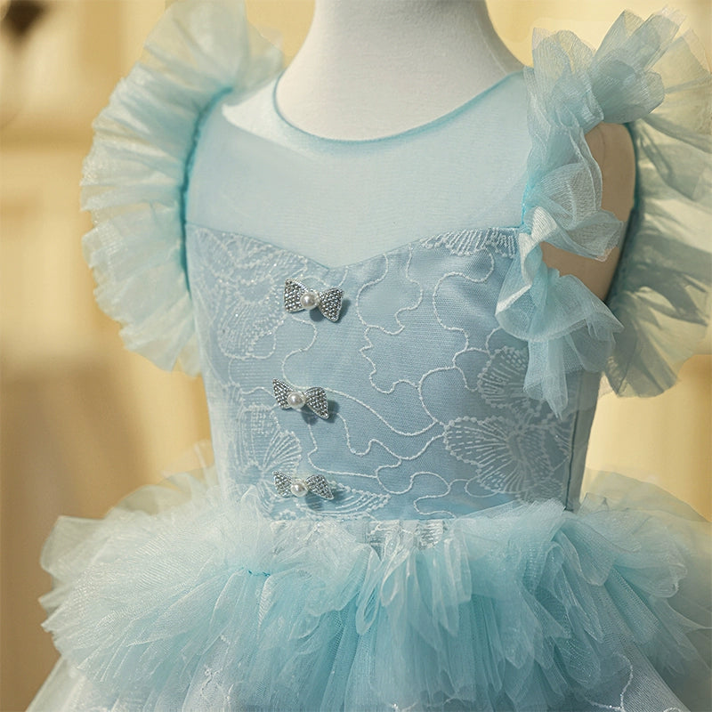 Adorable Girls' Birthday Party Dress - Princess Prom Gown for Kids | Perfect for Birthday Celebrations, Pageants & Special Occasions