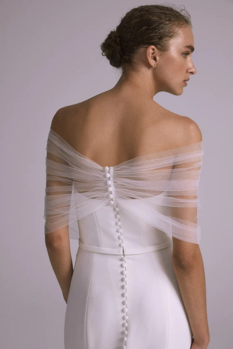 Amsale AS830 Elegant Wrap Dress - Size 10 for Women | Perfect for Weddings, Parties & Special Occasions