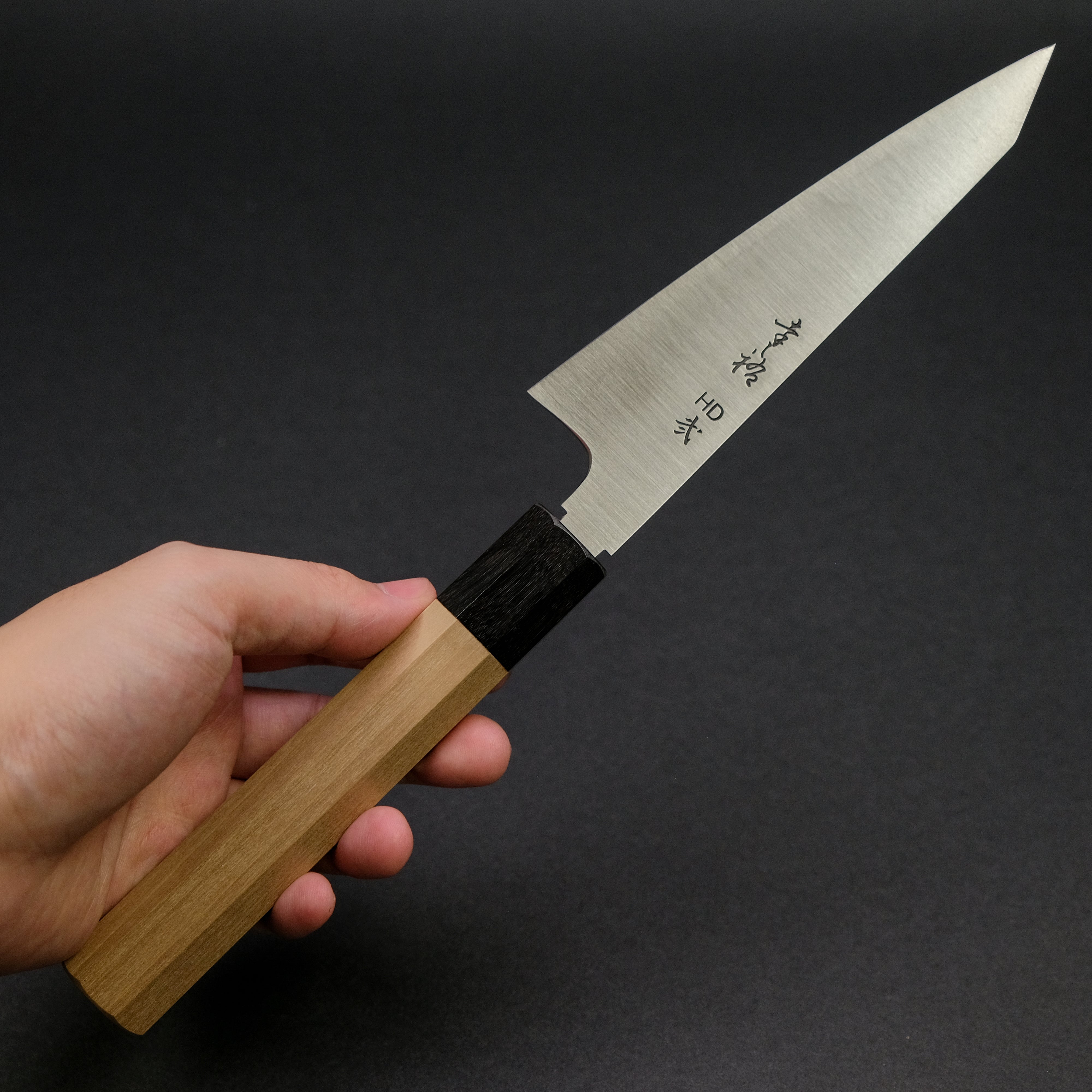 Konosuke HD2 Honesuki Kaku 150mm Japanese Boning Knife with Ho Wood Handle - Professional Kitchen Tool for Poultry, Meat, and Fish Preparation