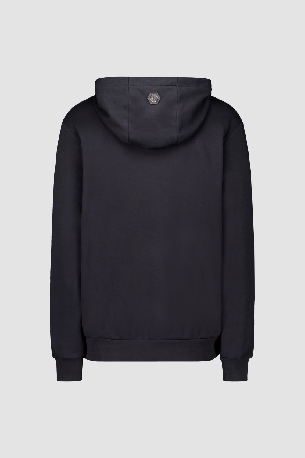 Philipp Plein Black Paisley Skull Hoodie for Men - Gothic Streetwear Pullover with Unique Skull Design | Perfect for Casual Wear, Night Out & Urban Fashion