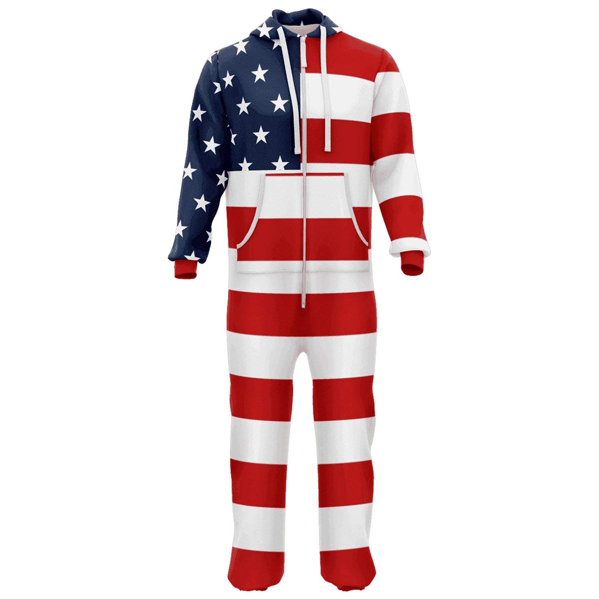Greater Half USA Flag Onesie - Patriotic Baby Bodysuit for Boys & Girls | Perfect for 4th of July, Memorial Day & National Holidays