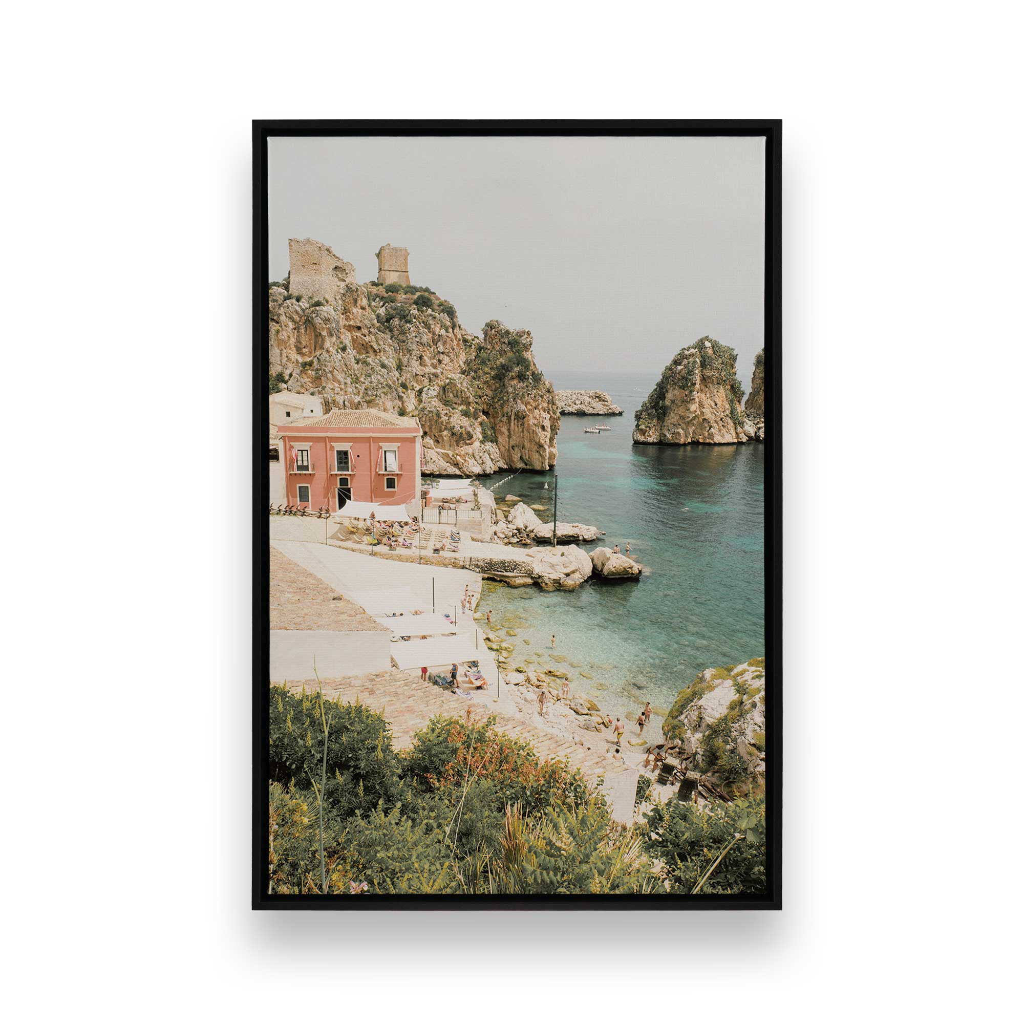 Coastal Keep Print on Canvas - Stunning Beach Wall Art for Living Room, Bedroom & Office Decor | Ocean Themed Home Decor