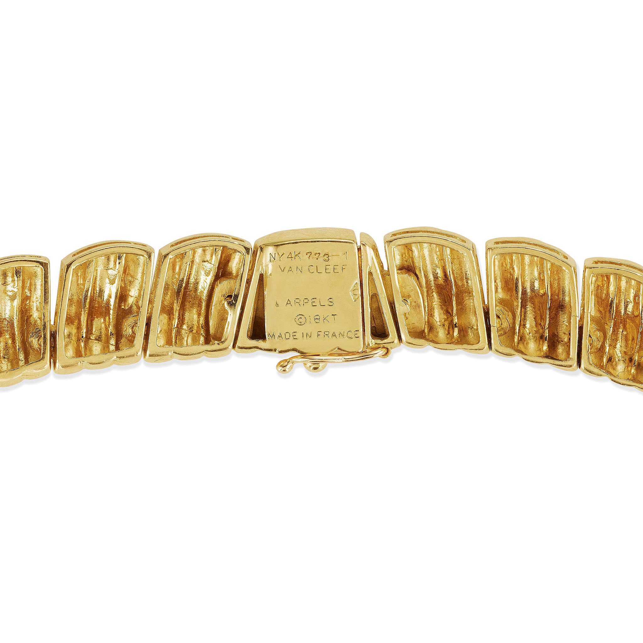 Van Cleef & Arpels Paris 18K Gold Diamond Necklace for Women - Luxury Jewelry Gift for Anniversary, Wedding & Special Occasions