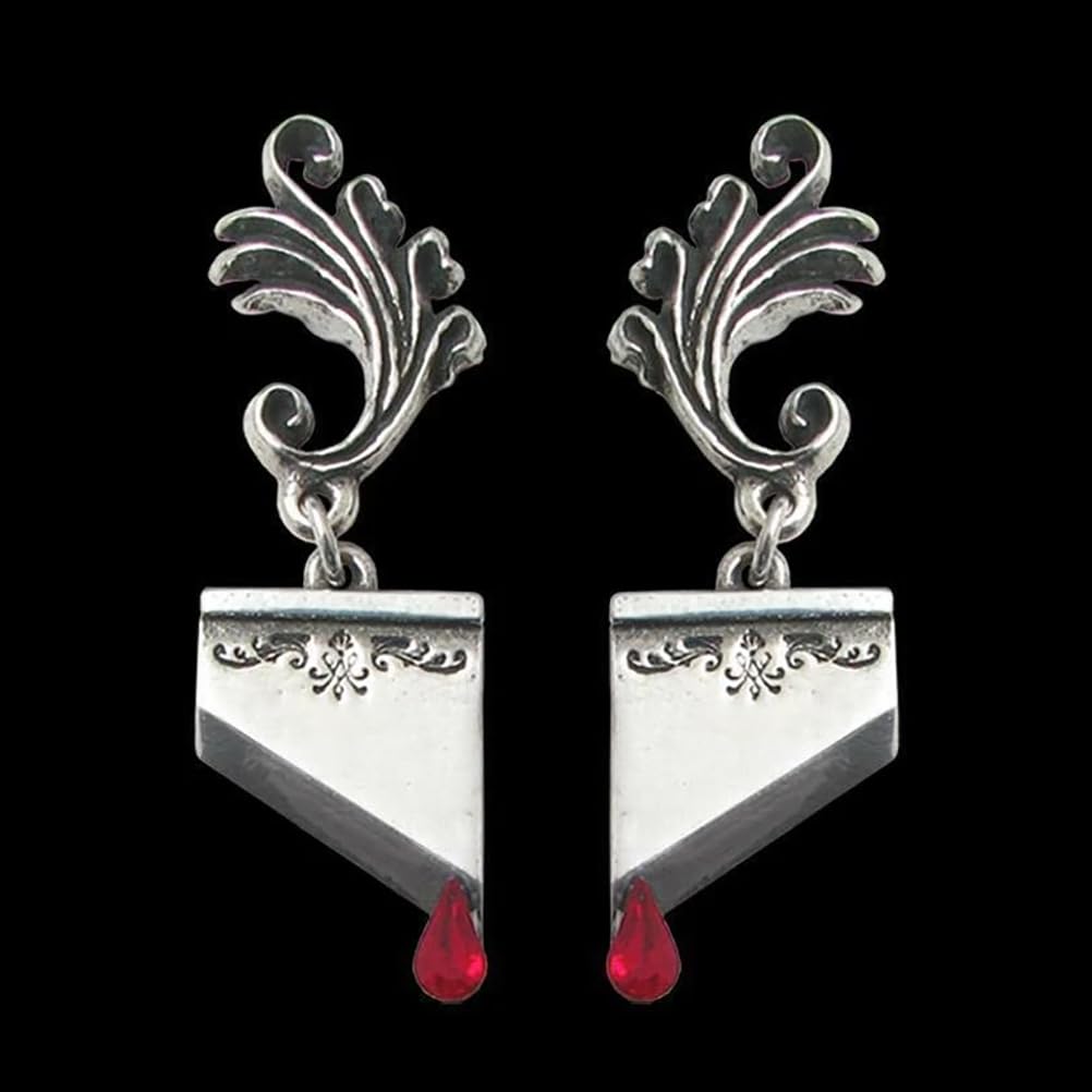 Alchemy Gothic Marie Antoinette Earrings - Gothic Jewelry from England - Perfect for Victorian Costumes, Steampunk Fashion & Historical Reenactments