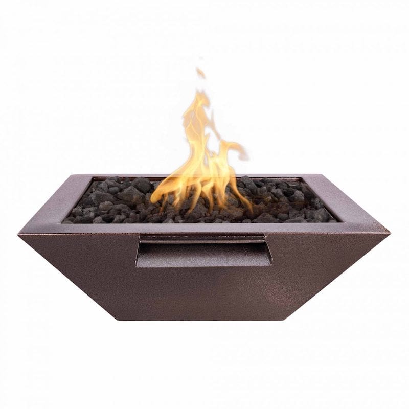 Maya Fire and Water Bowl - Durable Powder Coated Outdoor Decor for Garden, Patio, and Backyard Relaxation