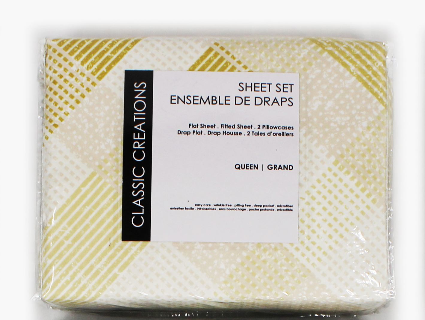 Premium Cotton House Microfiber Full Sheet Set - Ultra Soft & Breathable Bedding (Multiple Colors) - Perfect for Master Bedroom, Guest Room & Dormitory