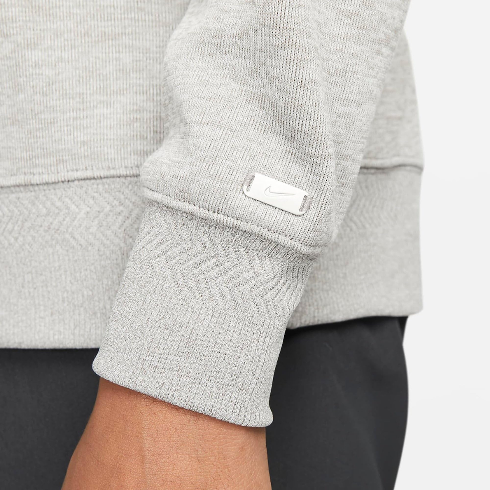 Nike Dri-FIT Player Men's Half-Zip Golf Sweater - Moisture-Wicking Performance Top in Dust/White | Perfect for Golfing, Training & Outdoor Activities