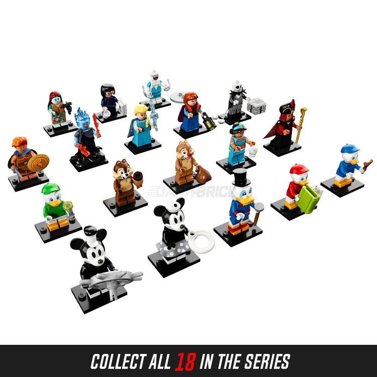 **LEGO Disney Series 2 Collectible Minifigure - Chip (7 of 18) | Limited Edition Disney Character for Collectors & Fans | Perfect for Display, Gifts & Disney Themed Parties**