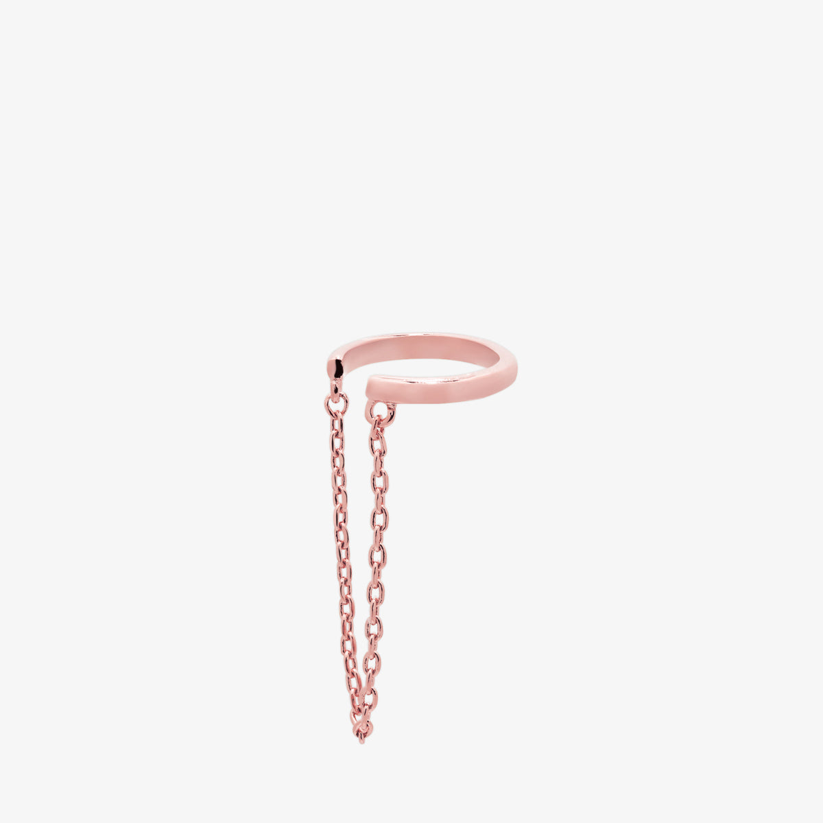 Trendy Chain Drop Ear Cuff - Boho Chic Body Jewelry for Women - Perfect for Parties, Weddings & Everyday Wear
