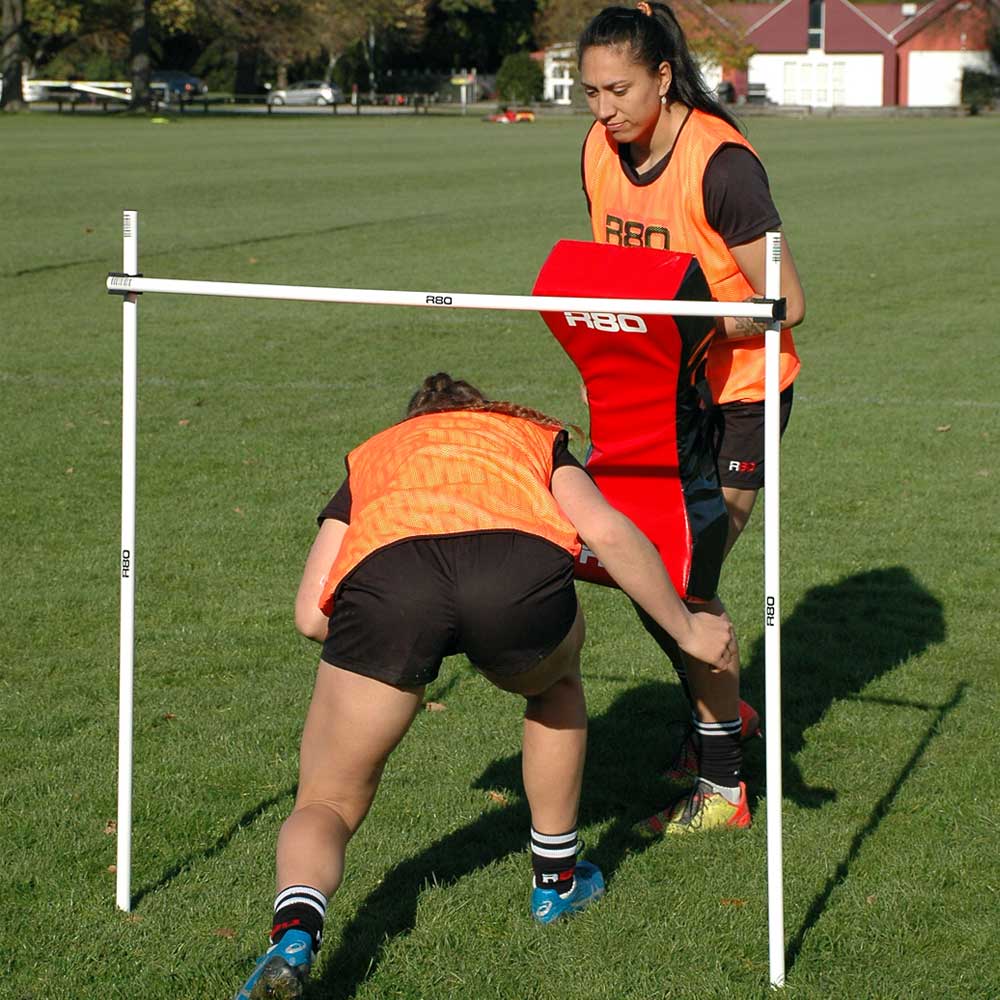 R80 Tackle Pro Slim Shield - Lightweight Protective Gear for Football & Rugby Players - Perfect for Training, Games & Outdoor Sports