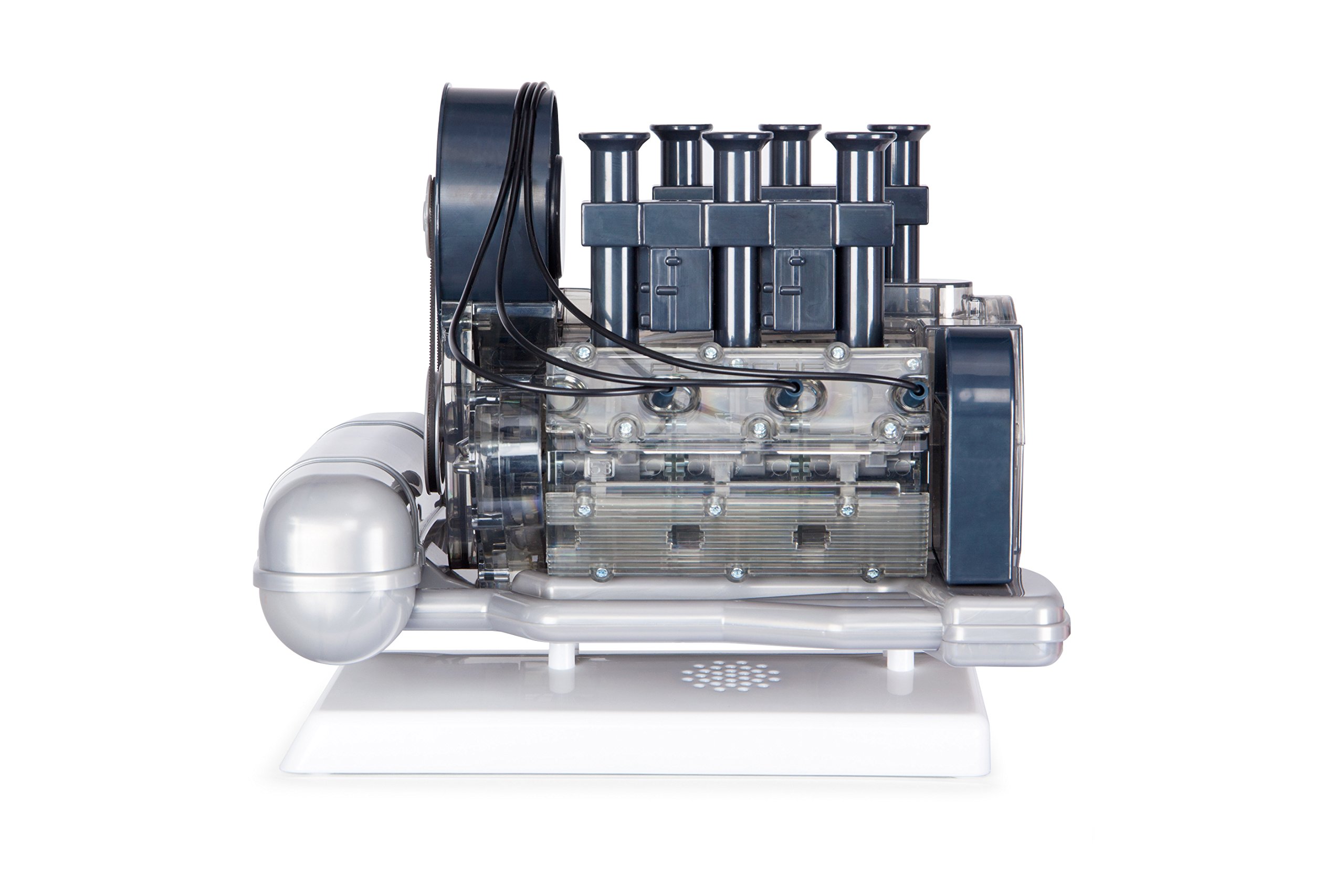 Build Your Own Porsche 911 Boxer Engine Toy - Replica Model Building Kit with Sounds & LED Lights - 280+ Pieces STEM Educational Toy for Ages 10+ - Perfect for Car Enthusiasts, DIY Projects & Display Collection