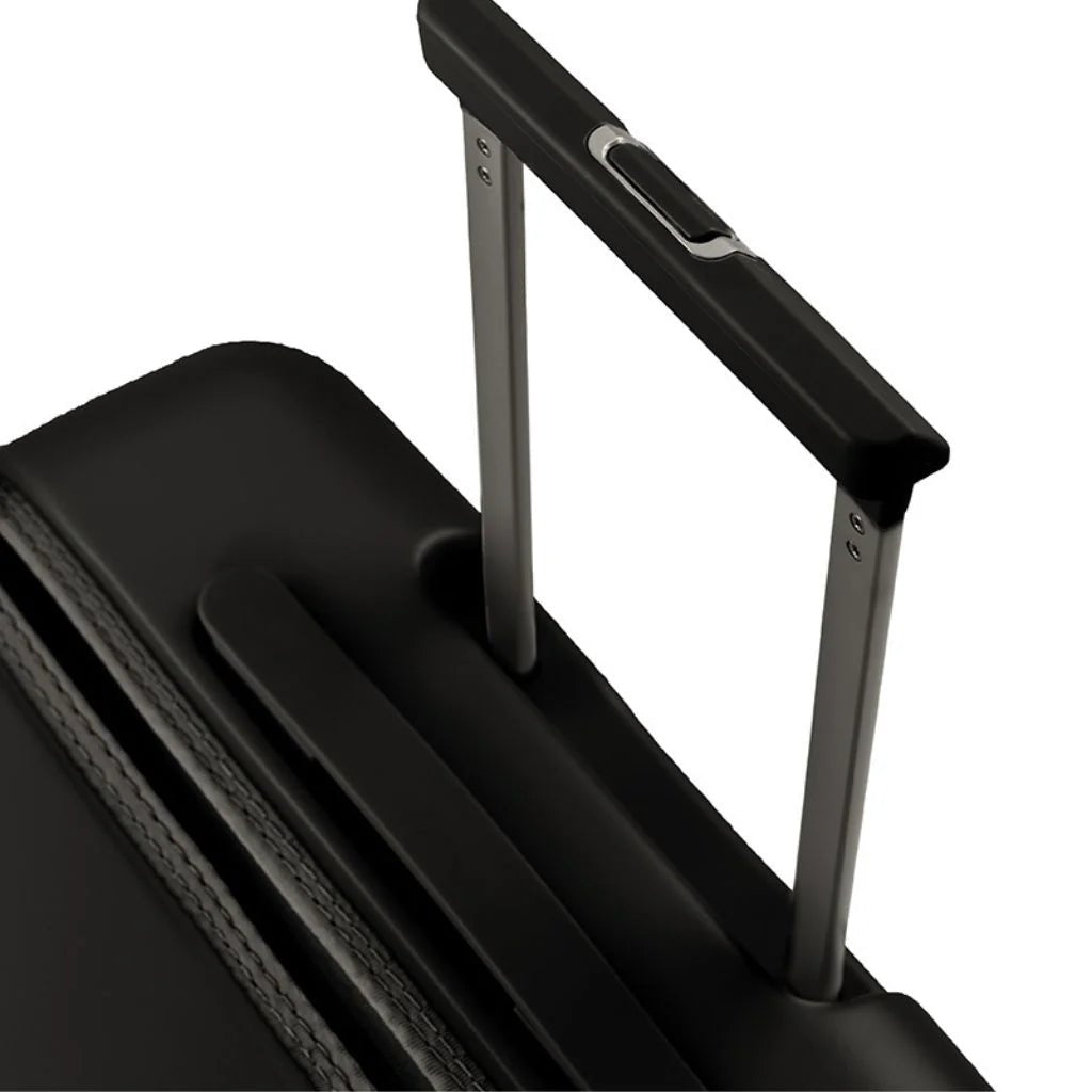 Epic Spin 3-Piece Hardside Luggage Set - Durable Black Suitcase with Spinner Wheels for Travel, Business Trips & Vacations | Carry-On, Medium & Large Sizes