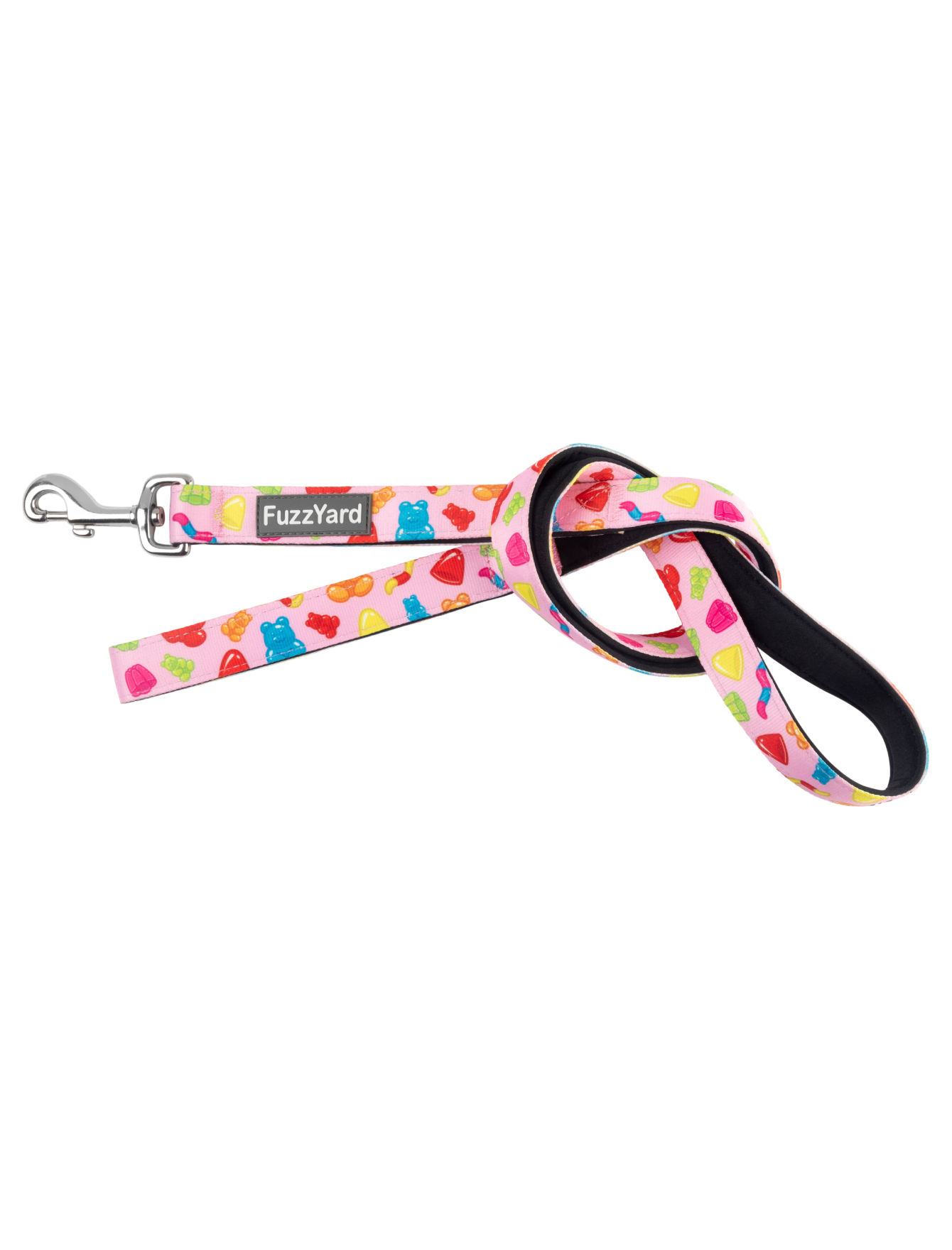 Premium FuzzYard Dog Leash - Soft & Durable Jelly Bear Design (2 Sizes) - Perfect for Walking, Training & Outdoor Adventures with Your Pet