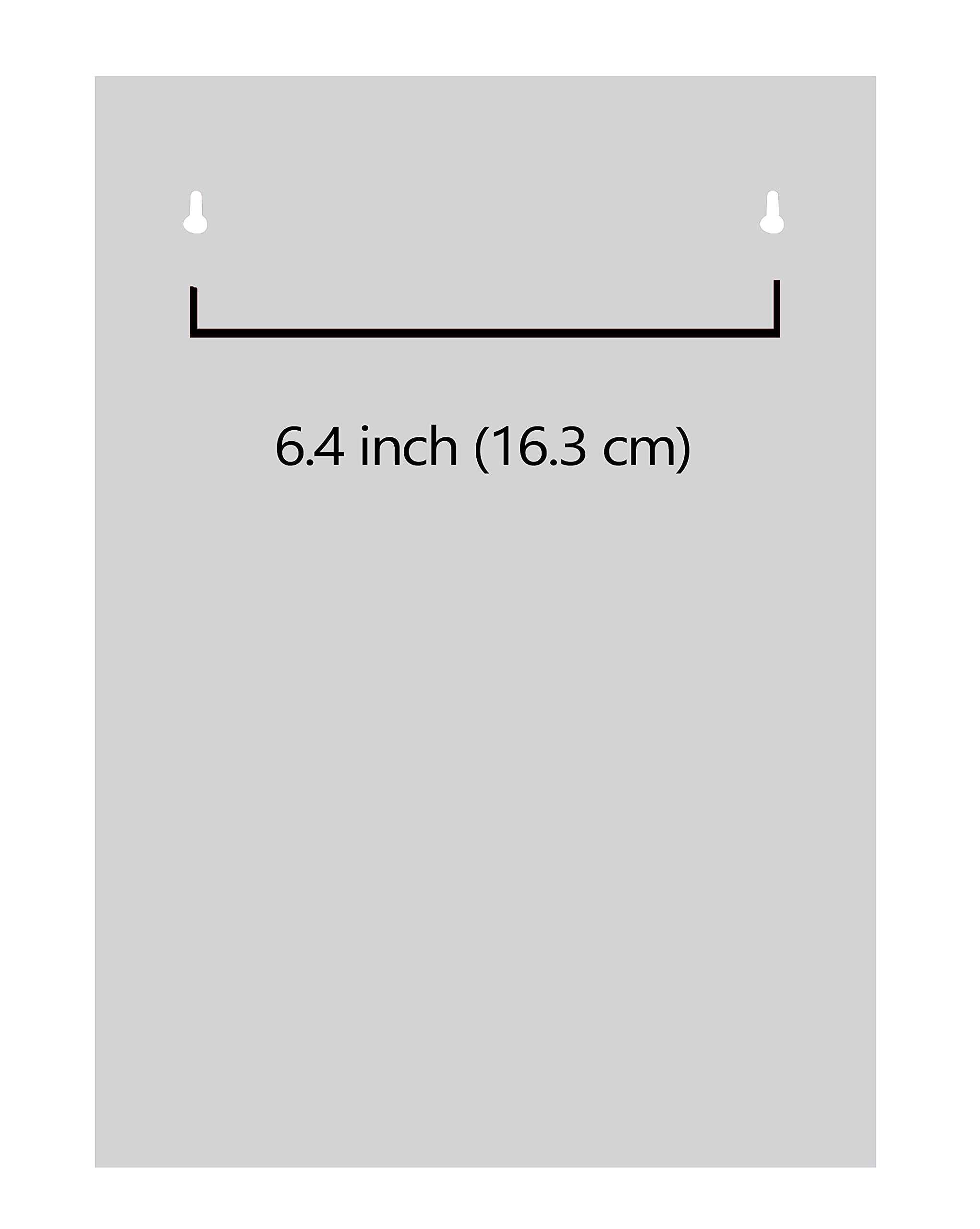 Stainless Steel Wall Mounted Mailbox for Outside - 4.8 x 10 x 13 Inch Waterproof Mailbox for House, Apartment & Office - Durable NACH Mailboxes for Wall Mount - Perfect for Home, Business & Outdoor Use