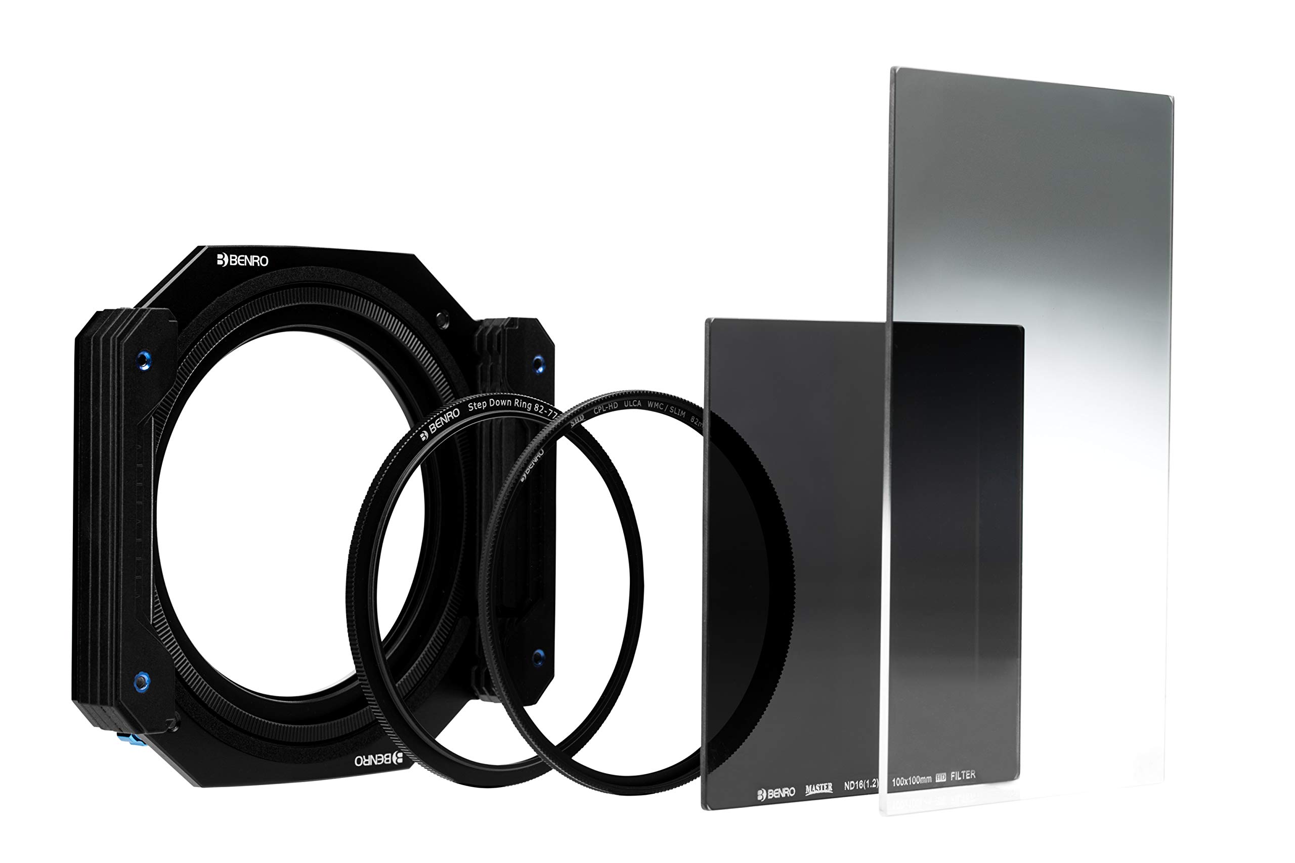 Benro Master 100mm Filter Holder System for 82mm Threaded Camera Lenses (FH100) - Perfect for Landscape, Long Exposure & Professional Photography