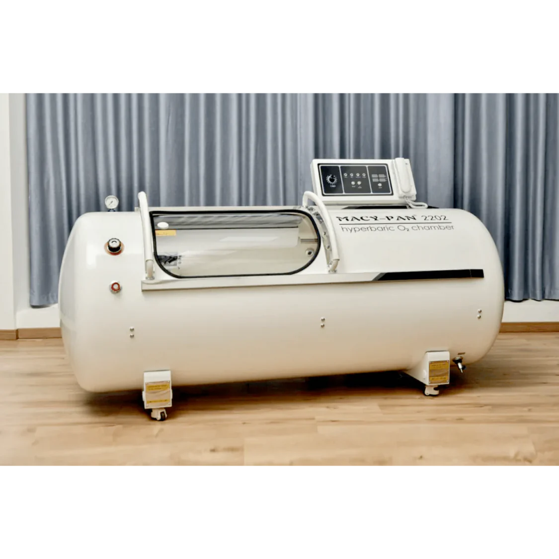Hyperbaric Oxygen Chamber 2.0 ATA Hard Shell - Portable HBOT Therapy for Recovery, Wound Healing & Athletic Performance - Home & Clinical Use