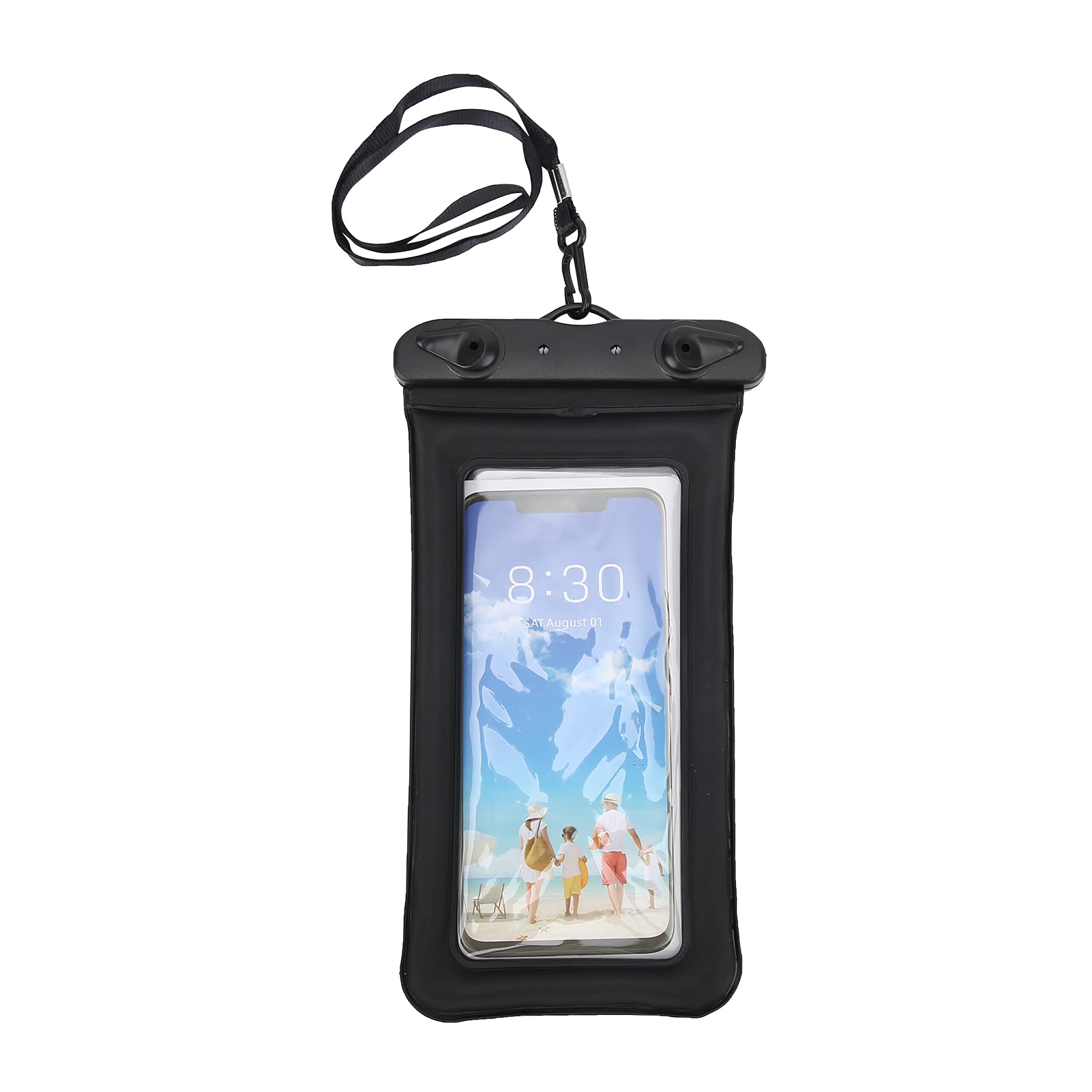 **Waterproof Floating Phone Case for Swimming & Diving - Durable Inflatable Phone Pouch with High Permeability for Men & Women - Perfect for Beach, Pool, and Water Sports**