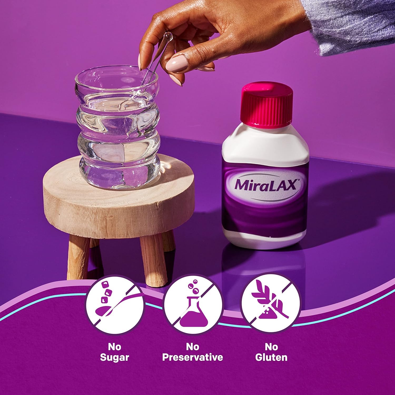 MiraLAX Laxative Powder Packets - 0.5 Ounce (14g) per Box | Fast-Acting Constipation Relief | Travel & Home Use for Adults & Seniors