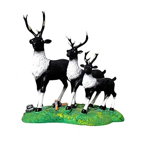 Sharvgun Antique Deer Statue - Small Deer Figurine for Home & Office Decor - Perfect Welcome Gift for Nature Lovers (Ideal for Bookshelf, Mantel, or Garden Display)