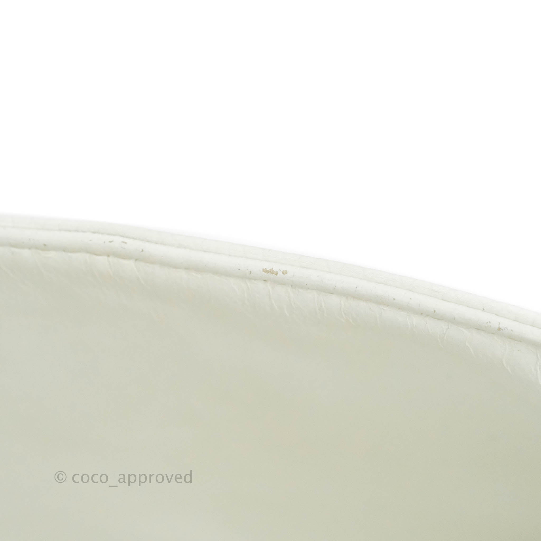 Chanel Classic M/L Medium Double Flap Bag in White Caviar Leather with Silver Hardware - Perfect for Luxury Fashion, Evening Events & Designer Handbag Collection