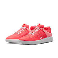 Nike SB Zoom Nyjah Free 3 Skateboarding Shoes - Hot Punch/White Colorway | Durable & Comfortable for Street Skating & Casual Wear