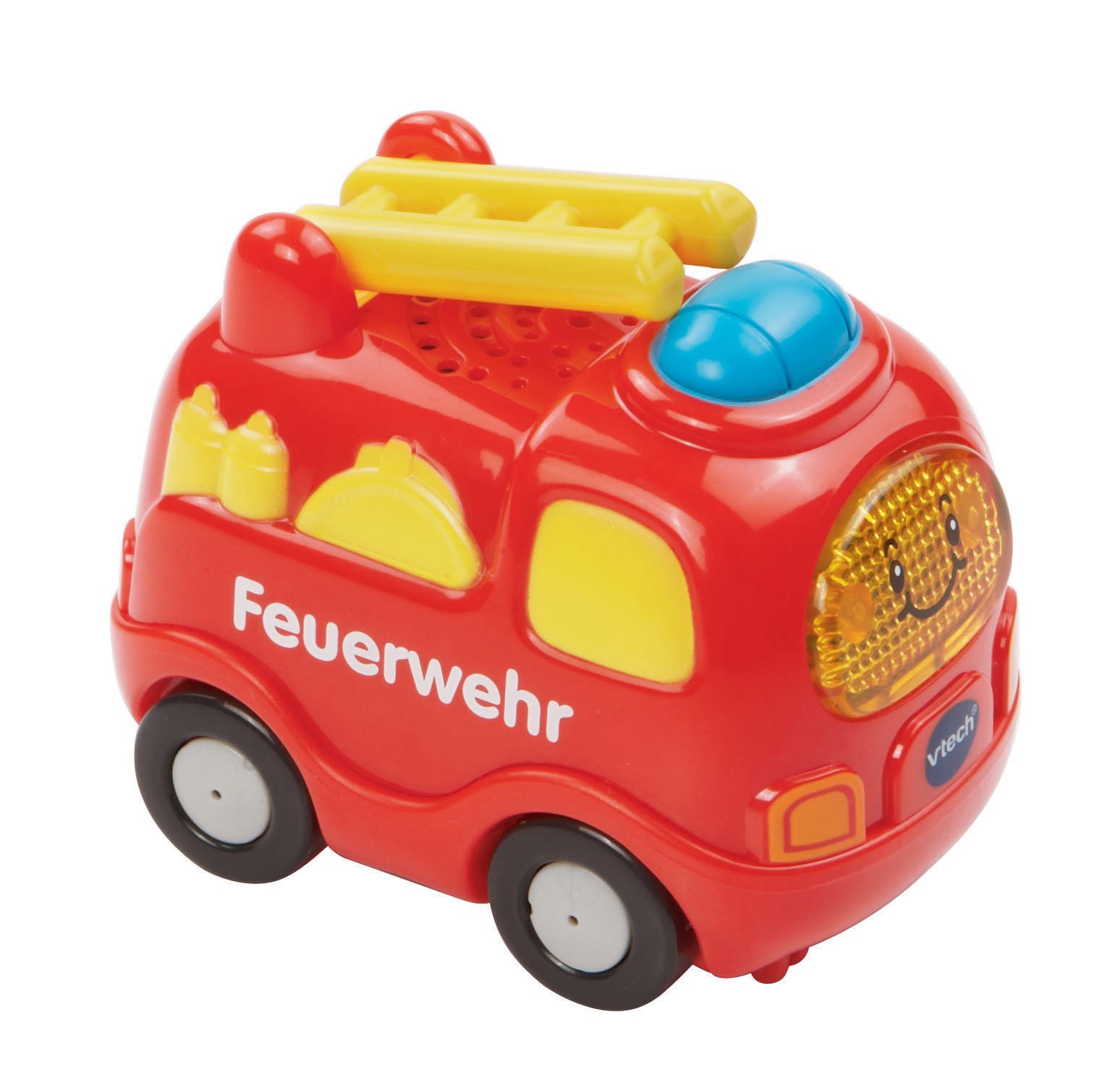VTech TUT TUT Baby Flitzer Fire Truck Toy for Toddlers – Interactive Learning Vehicle with Lights & Sounds – Perfect for Pretend Play & Early Childhood Development