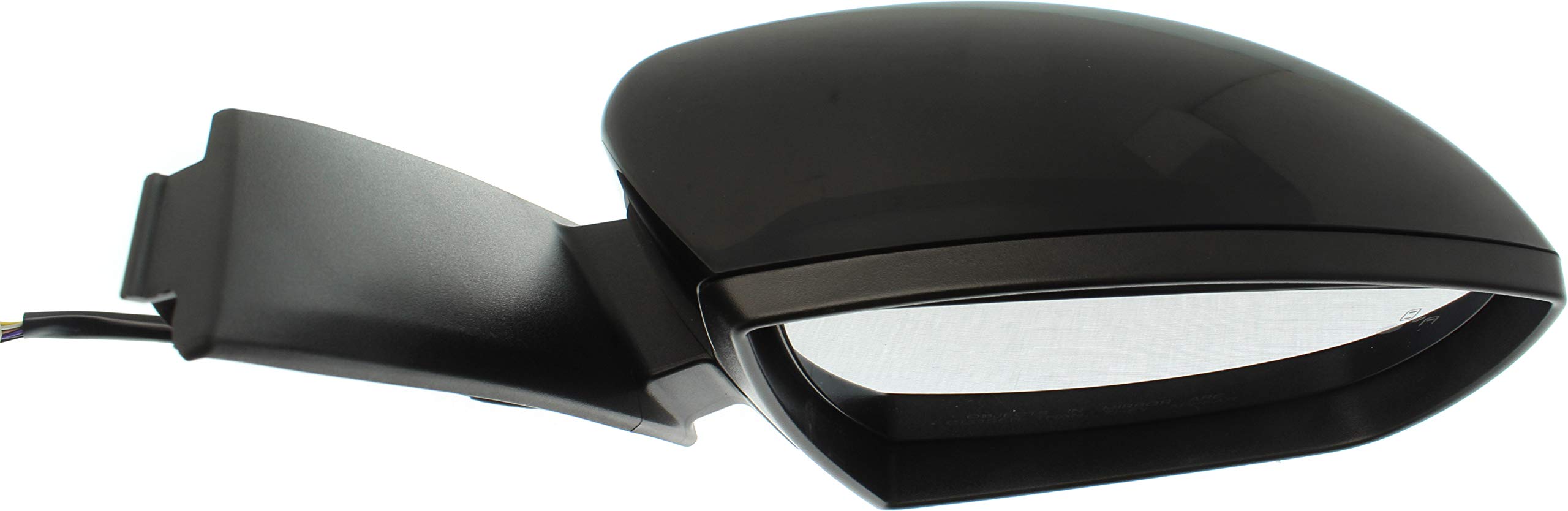 2017-2018 Ford C-Max Passenger Side Heated Power Glass Mirror with Blind Spot Detection & Signal Light | Garage-Pro Replacement | Enhanced Safety for Highway Driving & Parking