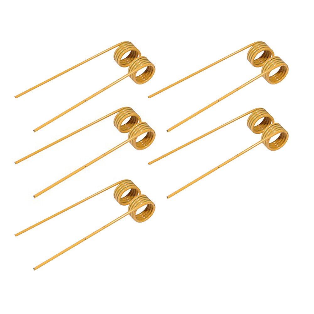 RAParts 5 Pack Baler Teeth Replacement for John Deere 327 336 337 346 347 467 96JD1C - Durable Hay Baler Parts for Farming & Agriculture Equipment Maintenance