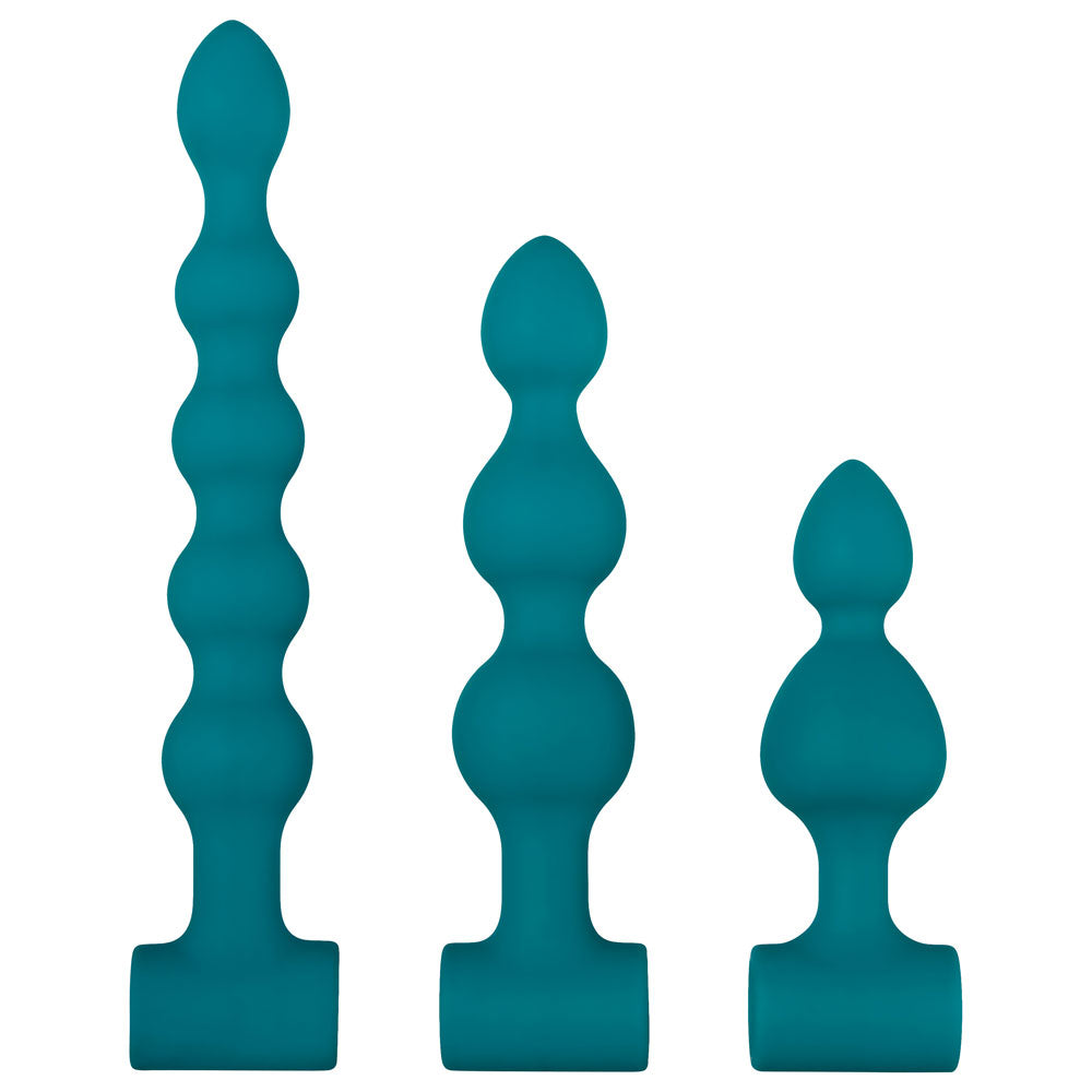 Adam & Eve Vibrating Bumpy Bead Set - Pleasure Enhancer for Couples & Solo Play - Perfect for Sensual Massage & Intimate Exploration