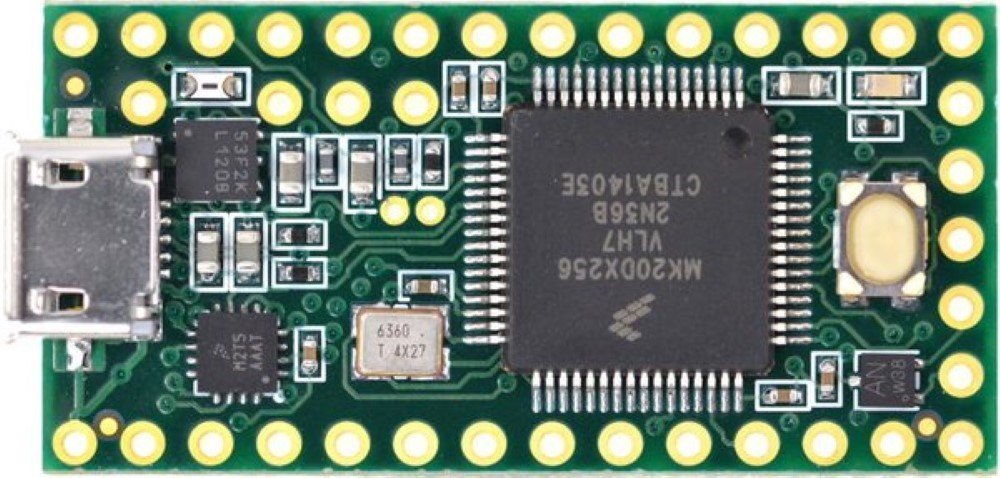 Teensy 3.2 USB Microcontroller Board - Arduino Compatible Development Kit for DIY Electronics Projects, Robotics & IoT Prototyping