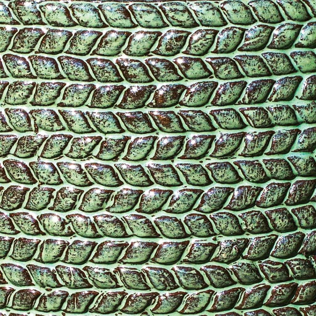 Campania International Sisal Weave Planter Set of 3 - Seafoam Green | Modern Indoor/Outdoor Flower Pots for Home Decor, Patio & Garden