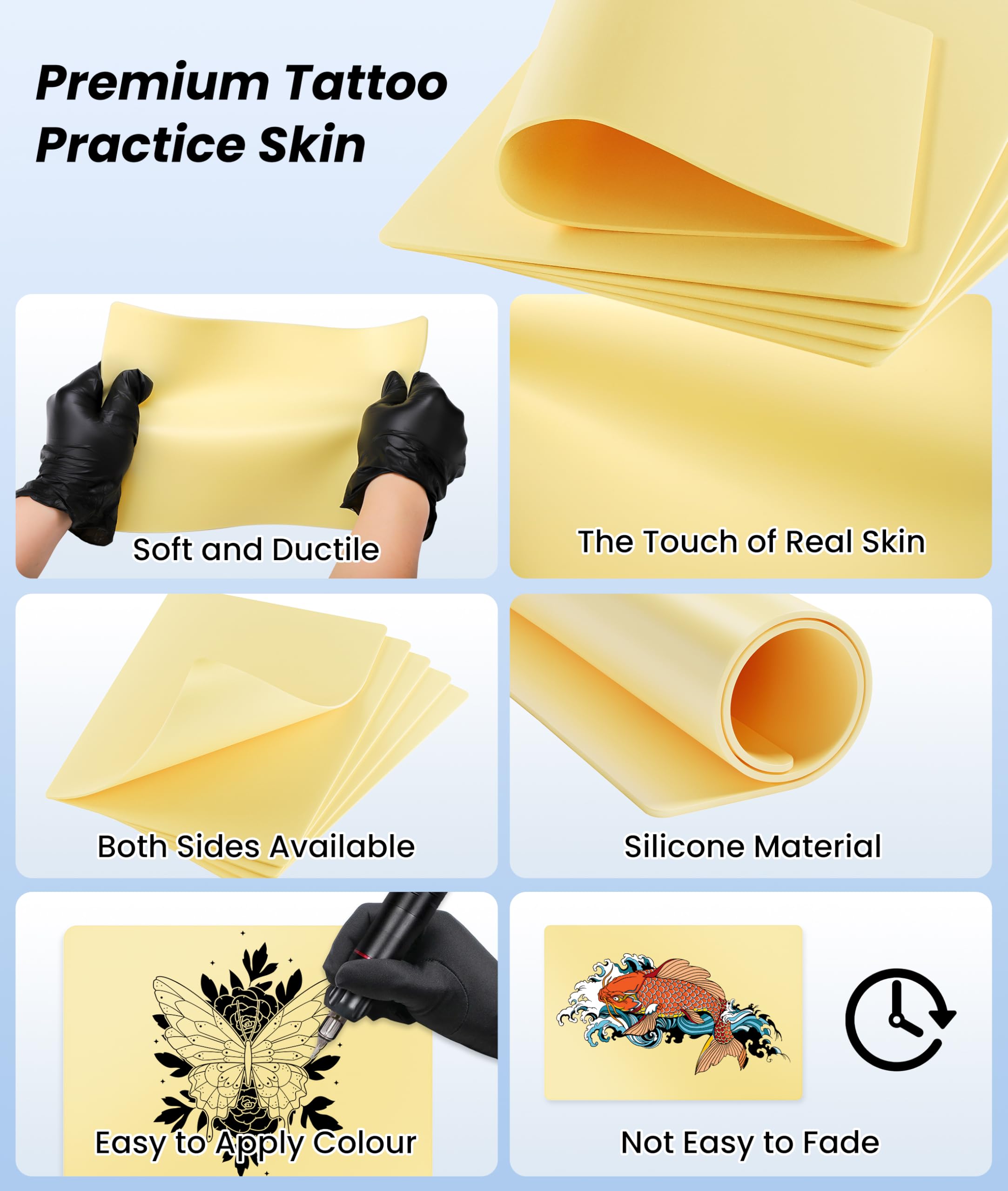 Phomemo TP31 Wireless Tattoo Printer Kit with 50 Practice Skins - Portable Tattoo Stencil Machine for Beginners & Professionals, Perfect for Tattoo Practice, Art Design & Body Art Studio Use