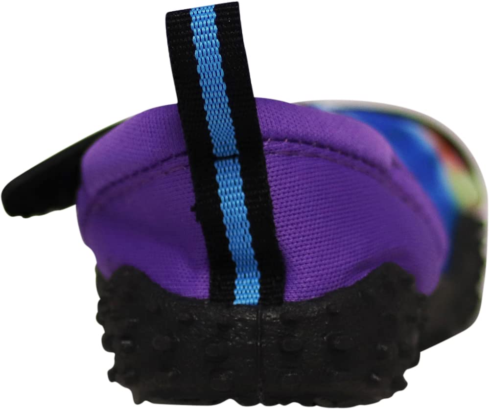 NORTY Wave Aqua Sock Water Shoes for Kids - Swim Beach Shoes for Boys & Girls - Quick-Dry Barefoot Water Socks - Non-Slip Aqua Shoes for Swimming, Surfing & Pool Play