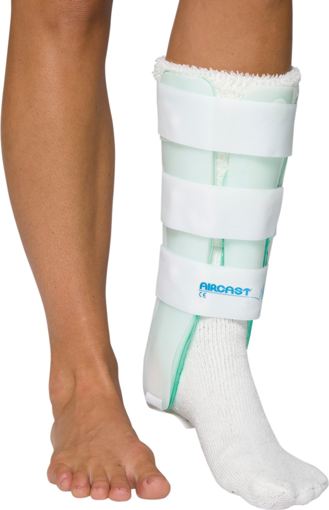 Aircast Leg Support Brace with/without Anterior Panel - Adjustable Knee Stabilizer for Sports Injuries, Arthritis & Post-Surgery Recovery - Perfect for Running, Basketball & Daily Activities