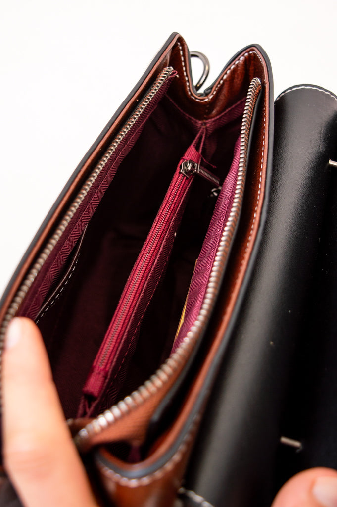 Premium Cecilia Bag 2161 - Genuine Leather Handbag for Women in Classic Brown | Perfect for Work, Travel & Everyday Use