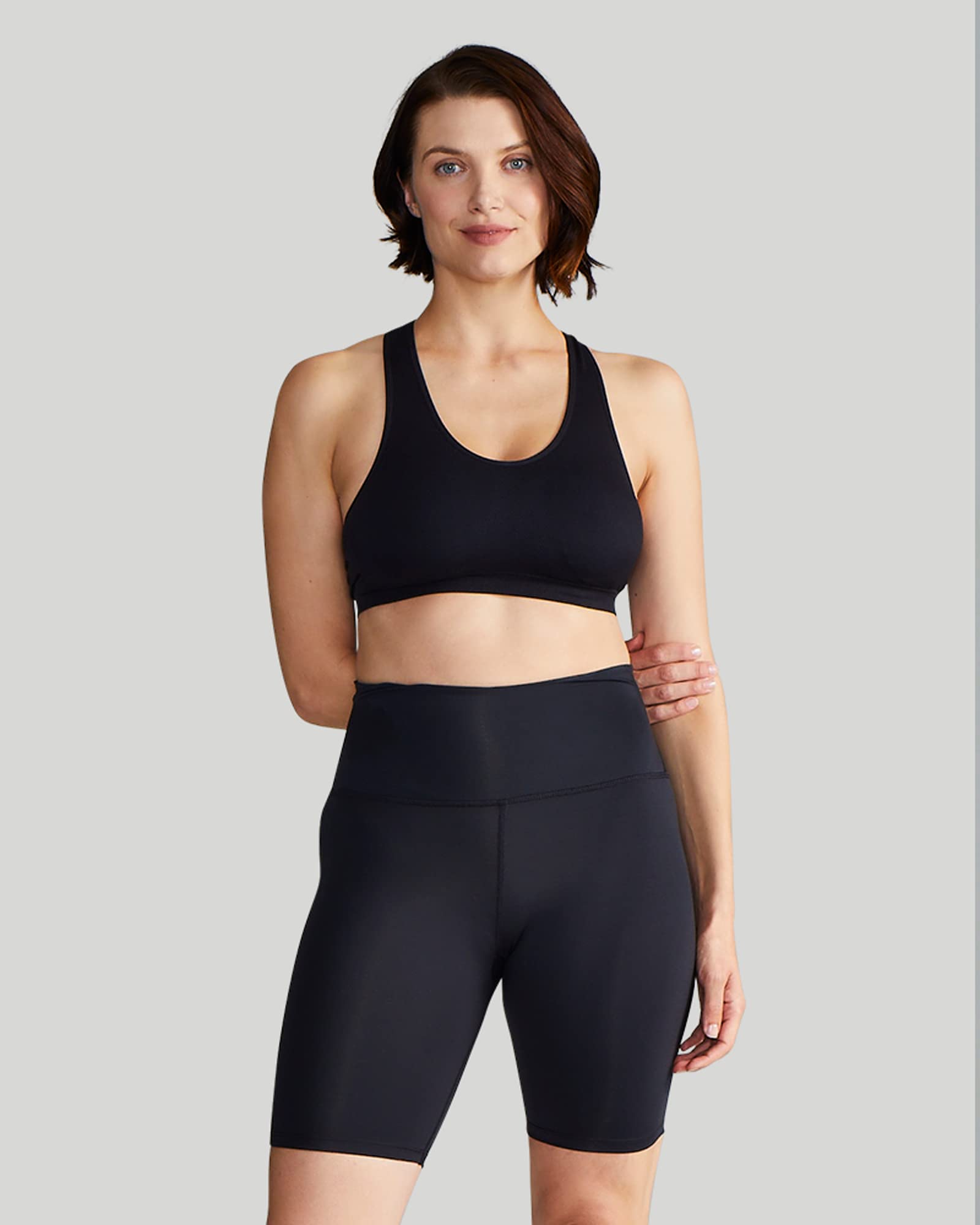 Tommie Copper Women's Pro-Grade Lower Back Support Compression Shorts - Breathable & Comfortable for Back Pain Relief - Perfect for Workouts, Yoga & Everyday Wear