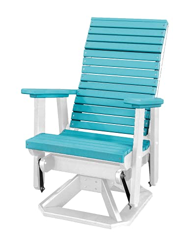 White & Aruba Blue