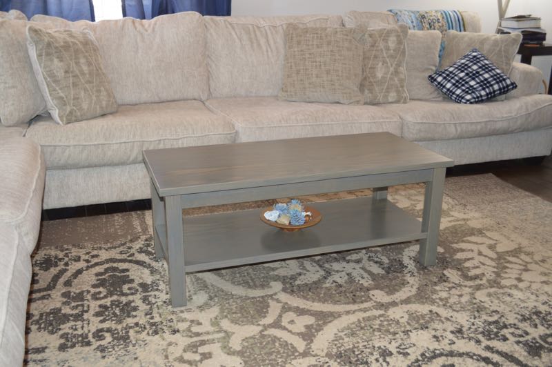 Versaloft Modern Coffee Table with Shelf - Sturdy Wooden Living Room Center Table for Home Decor, Perfect for Family Gatherings & Relaxing in Your Living Space