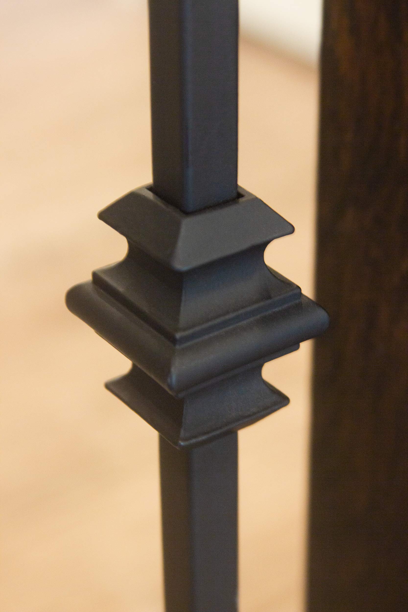 Black Satin Iron Stair Baluster - 16.1.34