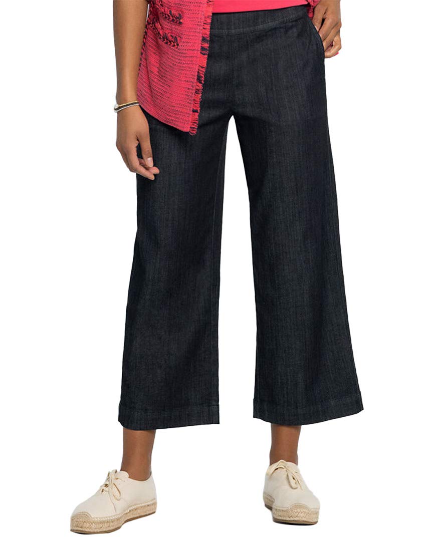 NIC+ZOE Women's High Waisted Stretch Denim Pants - Summer Casual Slim Fit Jeans for Work, Travel & Everyday Wear