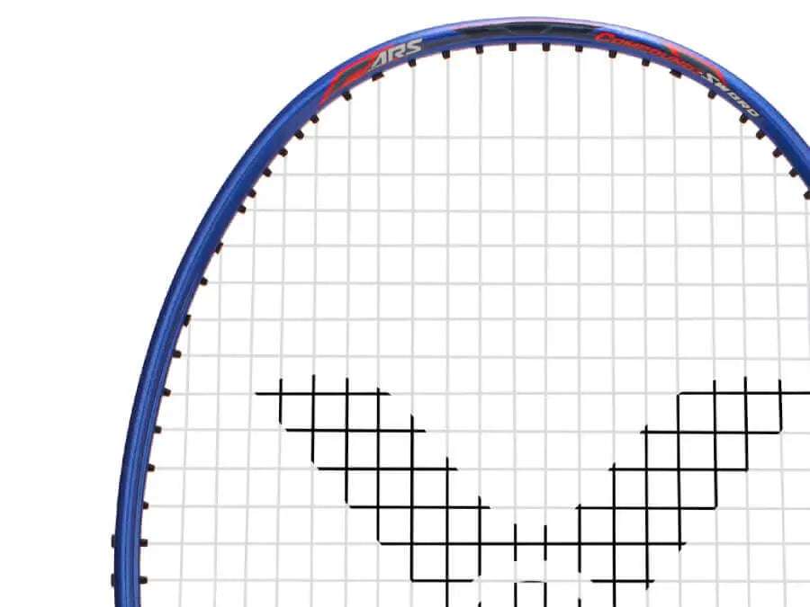 Victor Auraspeed Sniper (ARS SNP F) Pre-Strung Badminton Racket - Professional Carbon Fiber Shuttlecock Racket for Tournament & Training - Perfect for Indoor & Outdoor Court Play