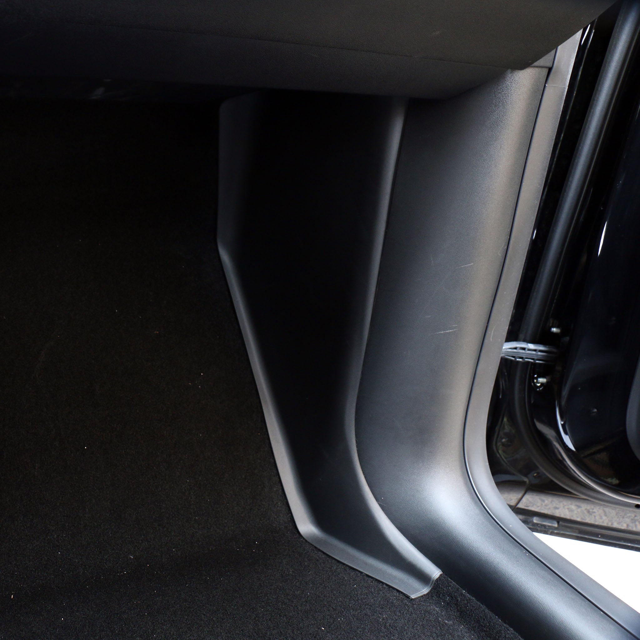 Tesla Model Y Dead Pedal Side Protectors - Non-Slip Footrest Covers for Enhanced Driving Comfort & Safety - Perfect for Long Trips & Daily Commutes
