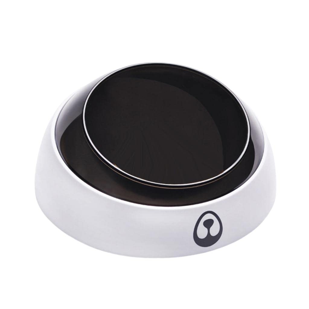 UJEAVETTE® Stainless Steel Pet Food and Water Bowl - Non-Slip Dog Cat Feeding Dish with Anti-Spill Design | Perfect for Indoor, Outdoor, Travel & Training Use